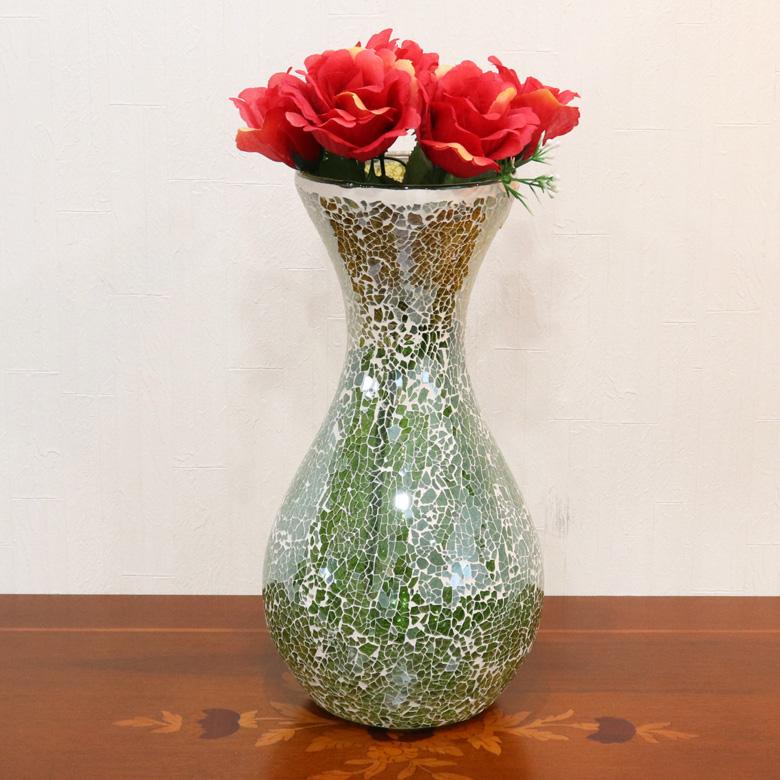 SALE‼︎ ヴィンテージ アンティーク 薔薇 花紋 フラワーベース 高級
