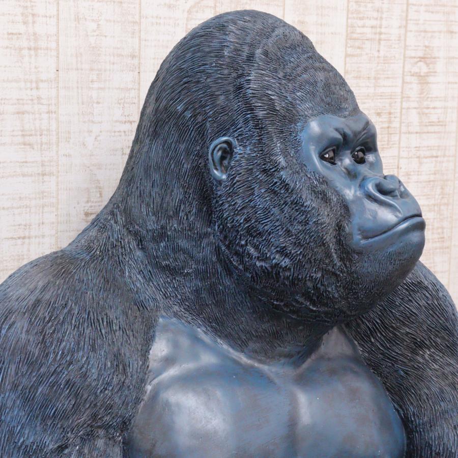 ゴリラ 91cm ブラック オブジェ 特大 置物 コング オーナメント ゴリラ 91cm ブラック オブジェ 特大 置物 コング オーナメント