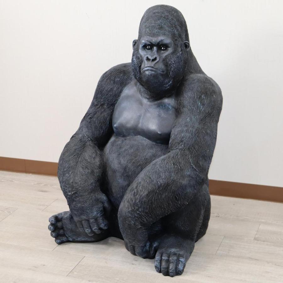 ゴリラ 91cm オブジェ 特大 置物 コング オーナメント リアル ゴリラ 91cm オブジェ 特大 置物 コング オーナメント リアル