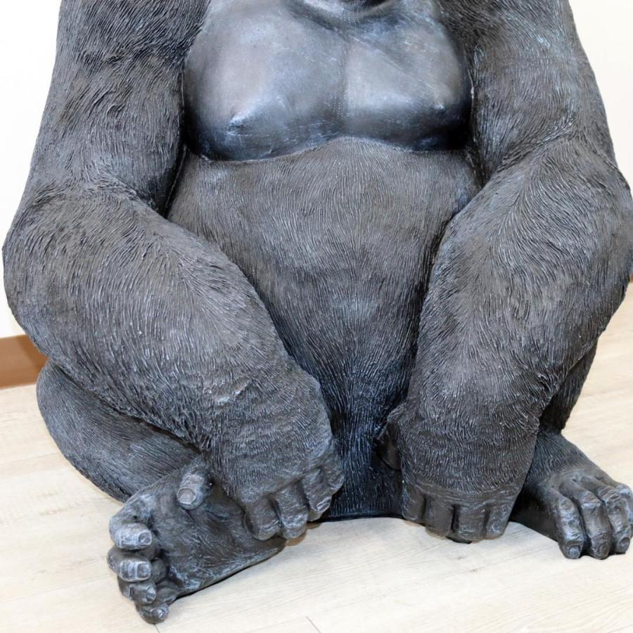 ゴリラ 91cm オブジェ 特大 置物 コング オーナメント リアル ゴリラ 91cm オブジェ 特大 置物 コング オーナメント リアル