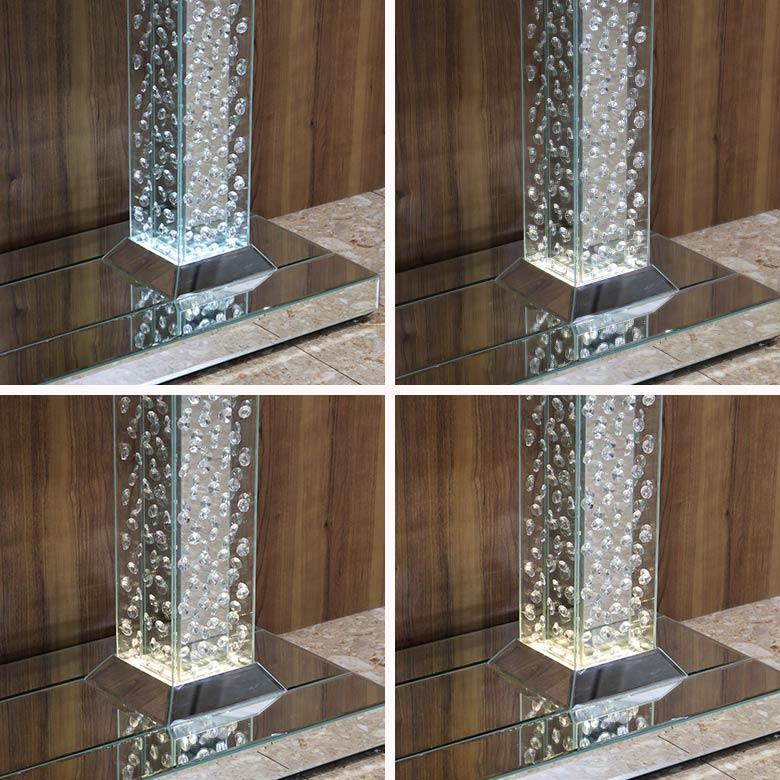 ミラー家具 コンソール ディスプレイスタンド 120cm デスク テーブル 