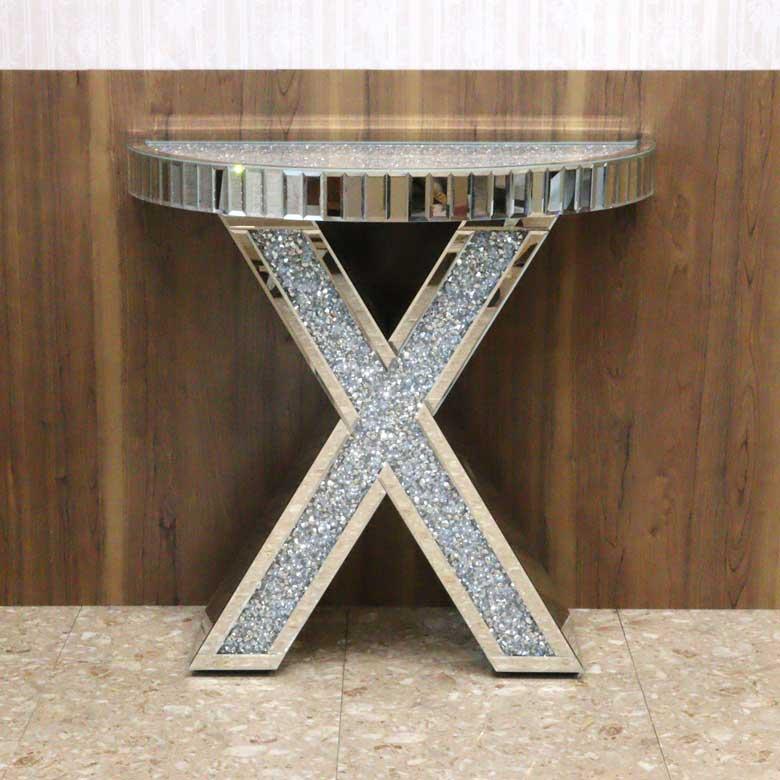 ミラー家具 コンソール ディスプレイスタンド 85cm デスク テーブル