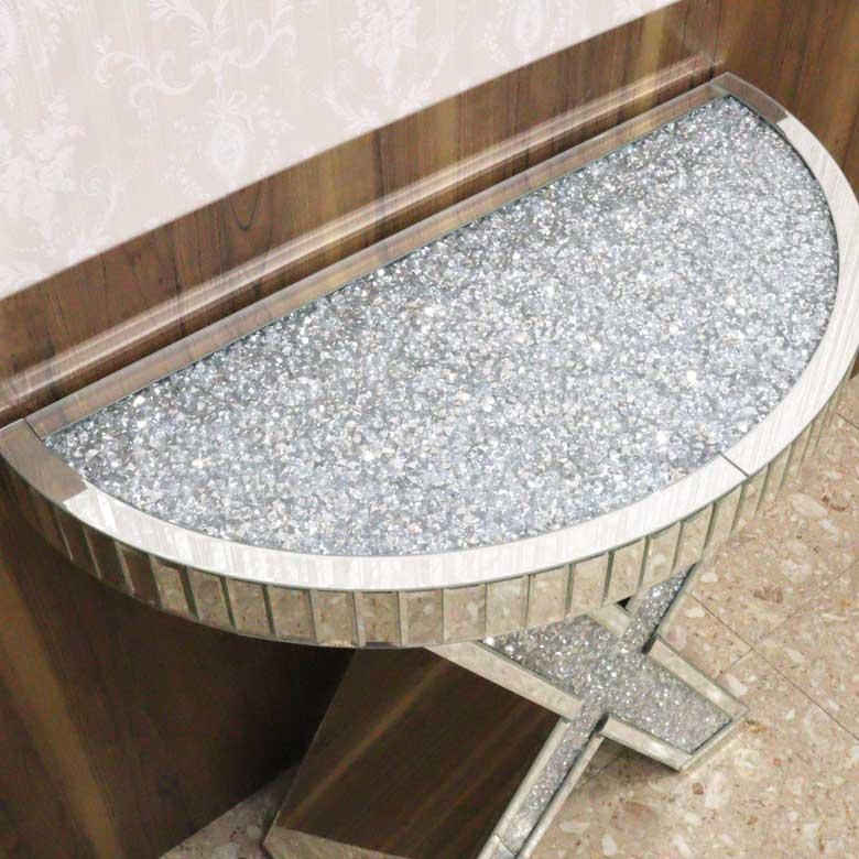 ミラー家具 コンソール ディスプレイスタンド 85cm デスク テーブル