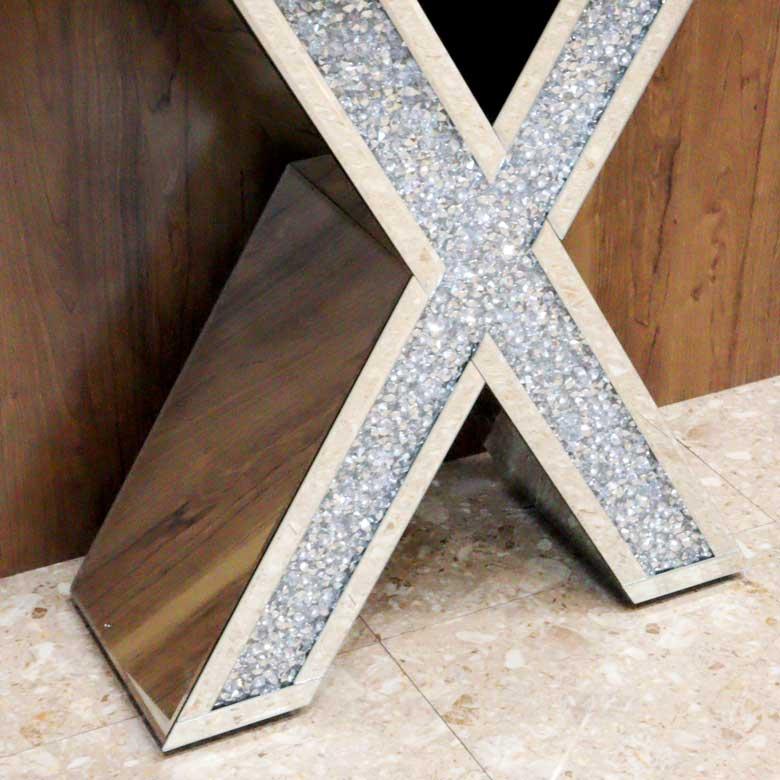 ミラー家具 コンソール ディスプレイスタンド 85cm デスク テーブル