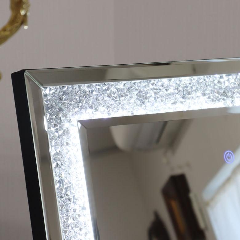 ミラー家具 スタンドミラー 180cm LED 女優ミラー 姿見 鏡 ミラー家具 スタンドミラー 180cm LED 女優ミラー 姿見 鏡