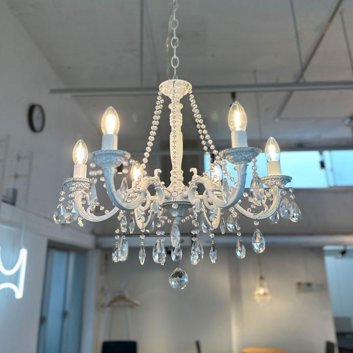 シャンデリア Raffine ラフィネ 6灯 ペンダント 照明 デザイン照明