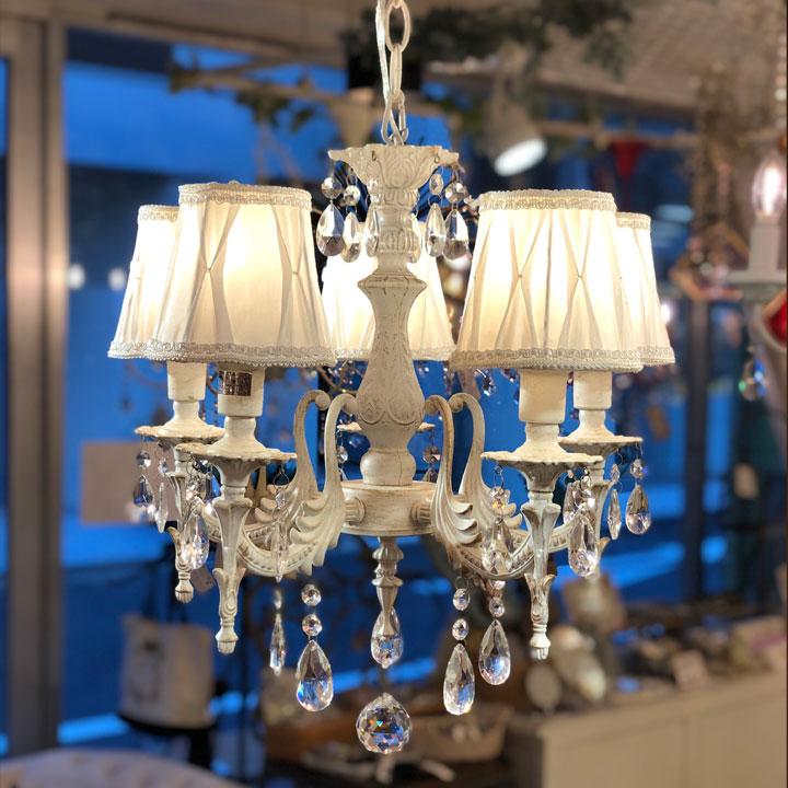 アスフォー クリスタル使用フラムプチシャンデリア 【公式通販】