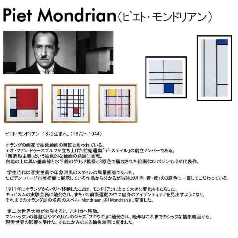 アートパネル おしゃれ ピエト・モンドリアン Composition with Red, Blue and Yellow, 1930-NA アートポスター 絵画の画像
