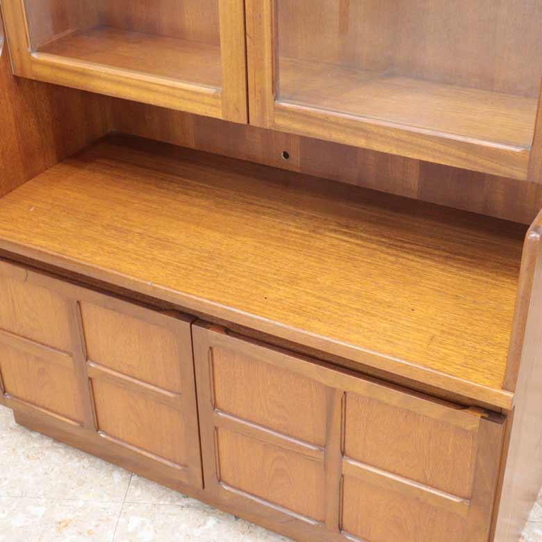 キャビネット　ミッドセンチュリー風　レトロモダン　ウッド製　アンティーク 楽天市場】ガラスキャビネット/シャビーアンティークウッド木製