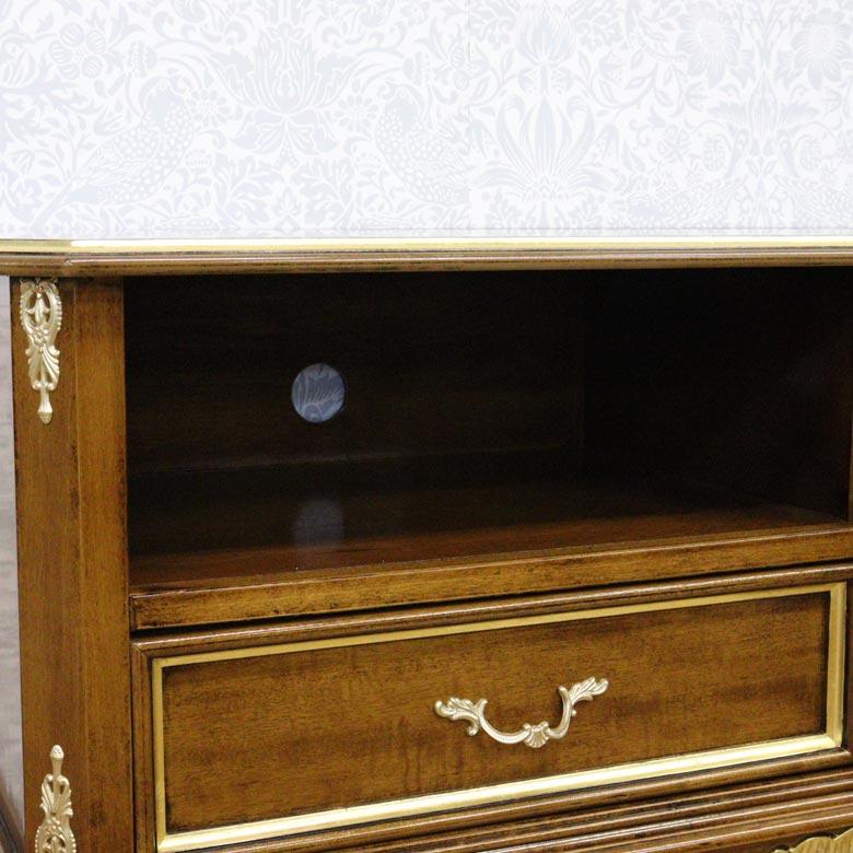 テレビボード 120cm 木製 イタリア 完成品 ART5157/BS ローボード 高級