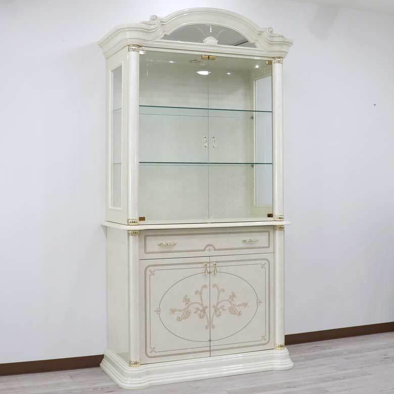 サルタレッリ フローレンス 2ドアキャビネット カップボード 食器棚