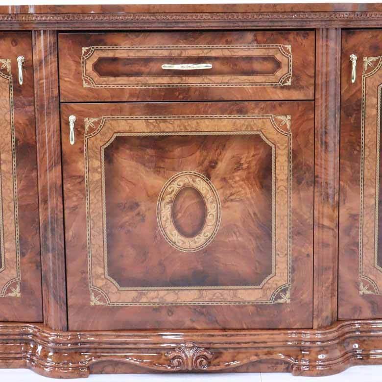 サルタレッリ アマルフィ 3ドア キャビネット カップボード 食器棚  