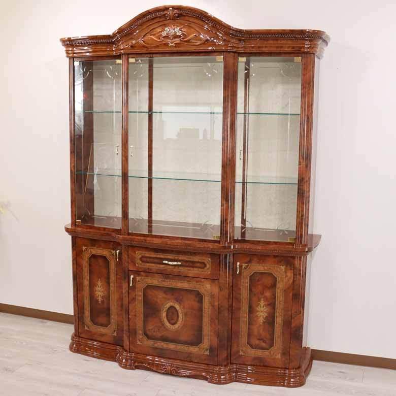 サルタレッリ アマルフィ 3ドア キャビネット カップボード 食器棚  