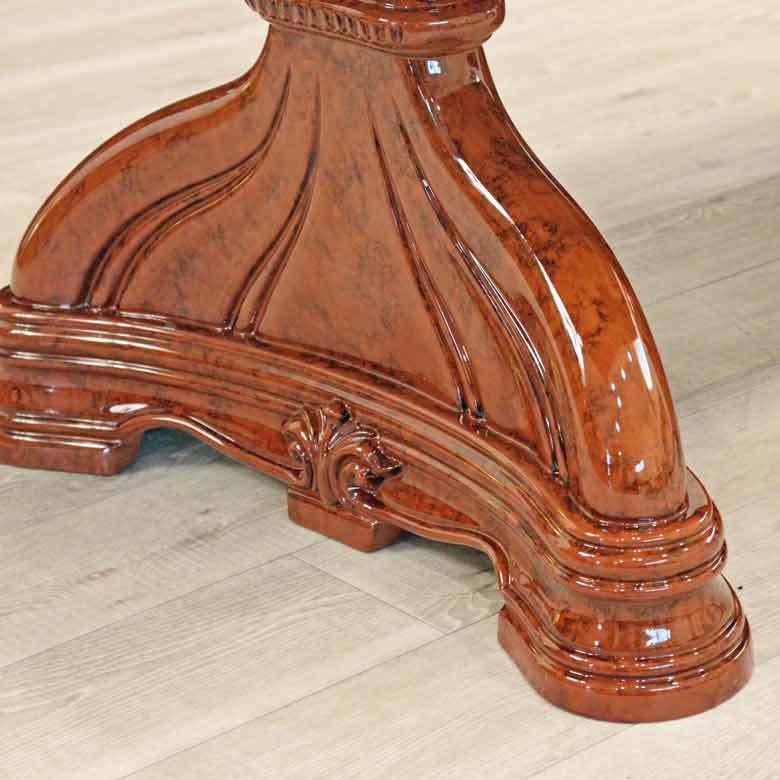 サルタレッリ アマルフィ ダイニングテーブルセット 145cm 合皮チェア