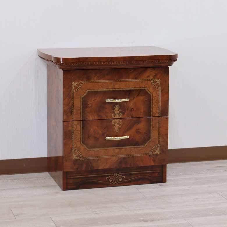 サルタレッリ アマルフィ 2段チェスト 60cm幅 ナイトテーブル サイド