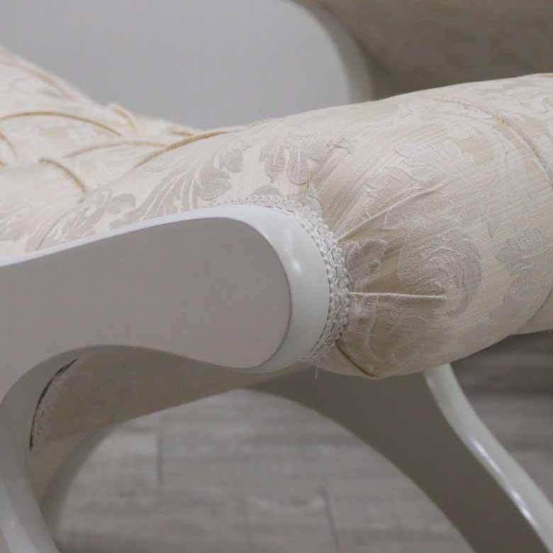 ロッキングチェア おしゃれ 木製 猫脚 イタリア 完成品 ベージュ ロッキングチェア おしゃれ 木製 猫脚 イタリア 完成品 ベージュ