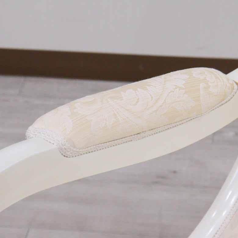 ロッキングチェア おしゃれ 木製 猫脚 イタリア 完成品 ベージュ ロッキングチェア おしゃれ 木製 猫脚 イタリア 完成品 ベージュ