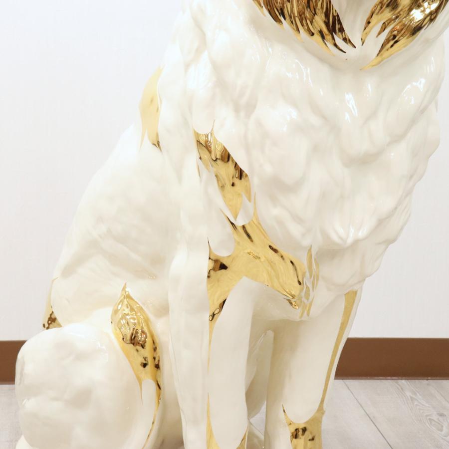 陶器 動物 ライオン 置物 イタリア製 獅子 完成品 ヨーロピアン 陶器 動物 ライオン 置物 イタリア製 獅子 完成品 ヨーロピアン