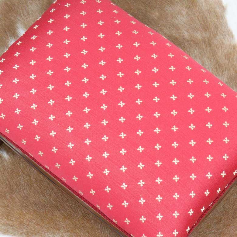 イタリア フットスツール 猫脚 レッド 補助椅子 玄関用 完成品 イタリア フットスツール 猫脚 レッド オットマン 補助椅子 玄関