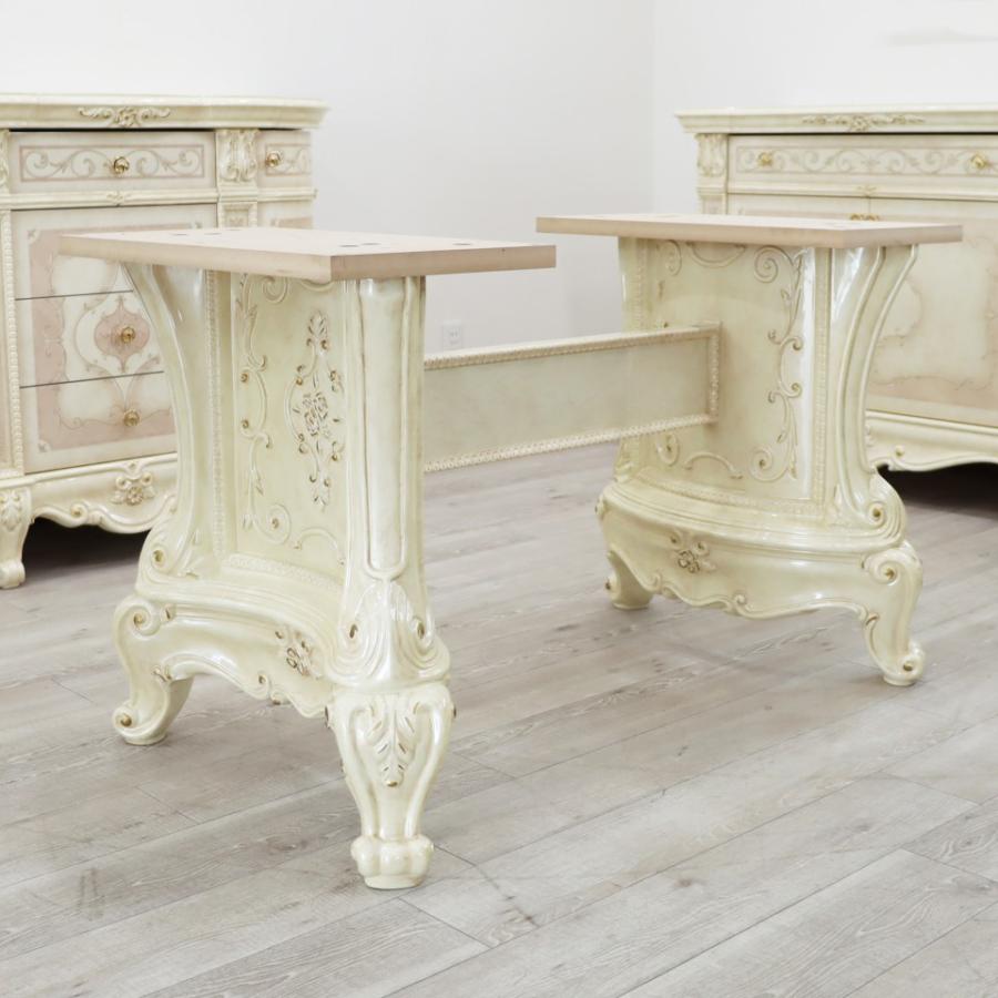 サルタレッリ ヴェルサイユ 180cmダイニングテーブル アイボリー サルタレッリ ヴェルサイユ 180cm ダイニングテーブル