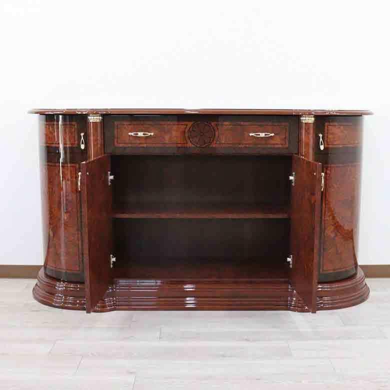 サルタレッリ フローレンス 4ドア サイドボード ローキャビネット