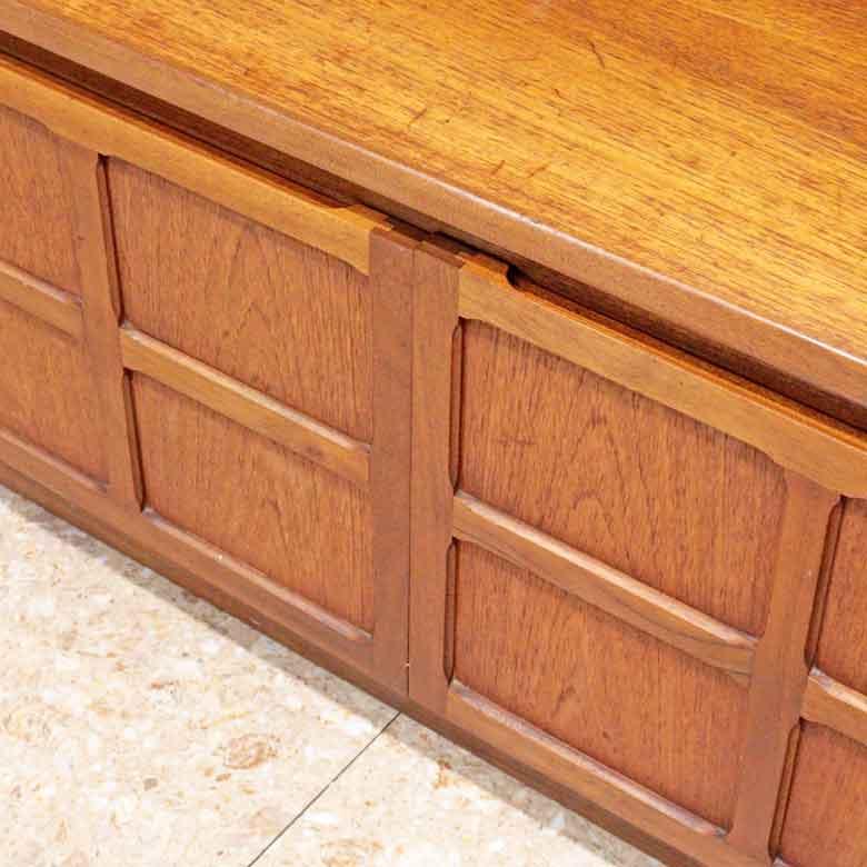 ユニットキャビネット NATHAN ヴィンテージ ネイサン ガラス戸