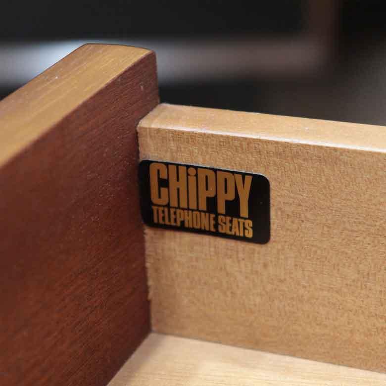 テレフォンベンチ Chippy Heath ヴィンテージ イギリス 電話台 木製
