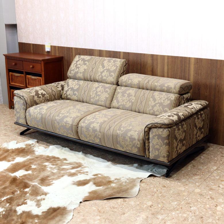 新品☆3Pソファ ローソファ 3人掛ソファ エレガント 上品 お洒落 開梱設置付 関家具 公式店 ソファ 3人掛け ソファー 三人掛け おしゃれ 北欧 革