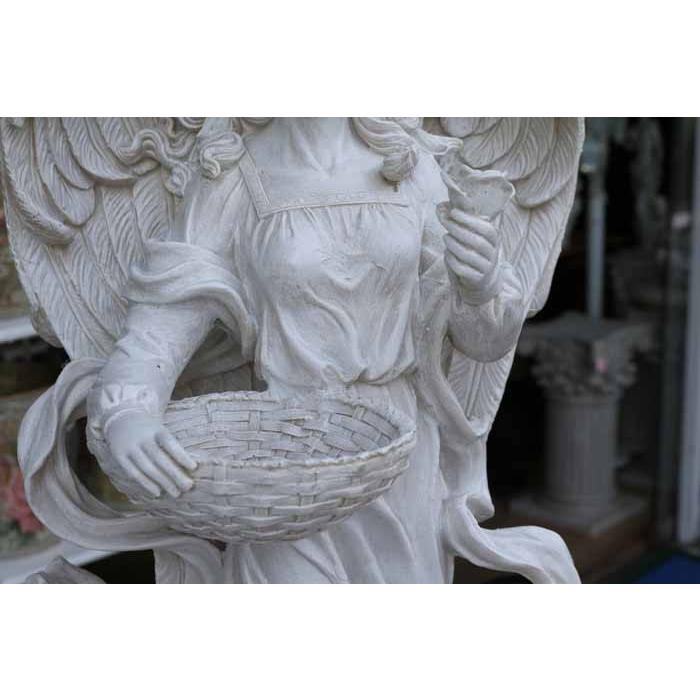 ラージエンジェル フィーダー ガーデン 置物 アンティーク