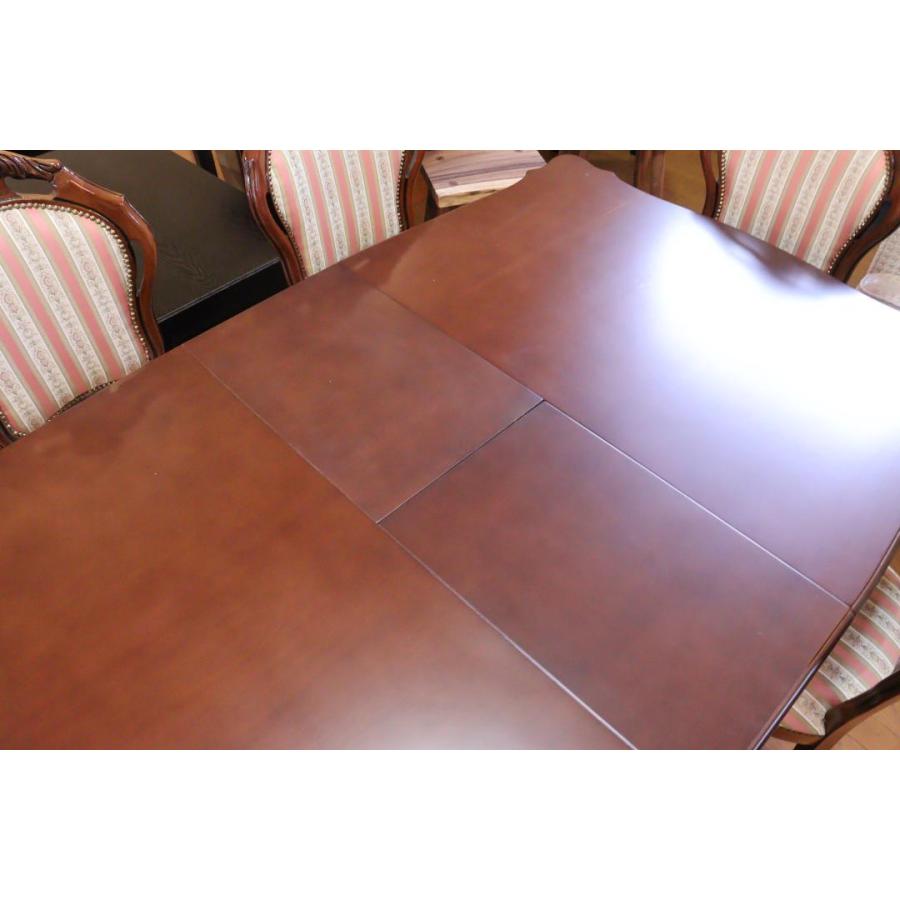 ファミーユ 伸長式 ダイニングテーブル 単体 ブラウン ファミーユ 伸長式 ダイニングテーブル 単体 ブラウン 145cm