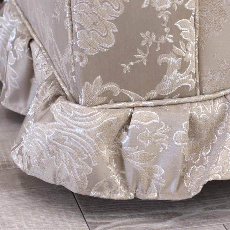 カウチソファー ベージュ デラックスソファ シェーズロングソファ