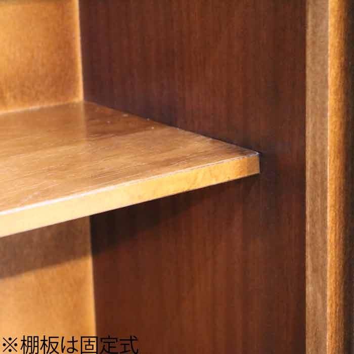 イタリア コンソール 電話台 チェスト 茶 象嵌 丸脚 完成品