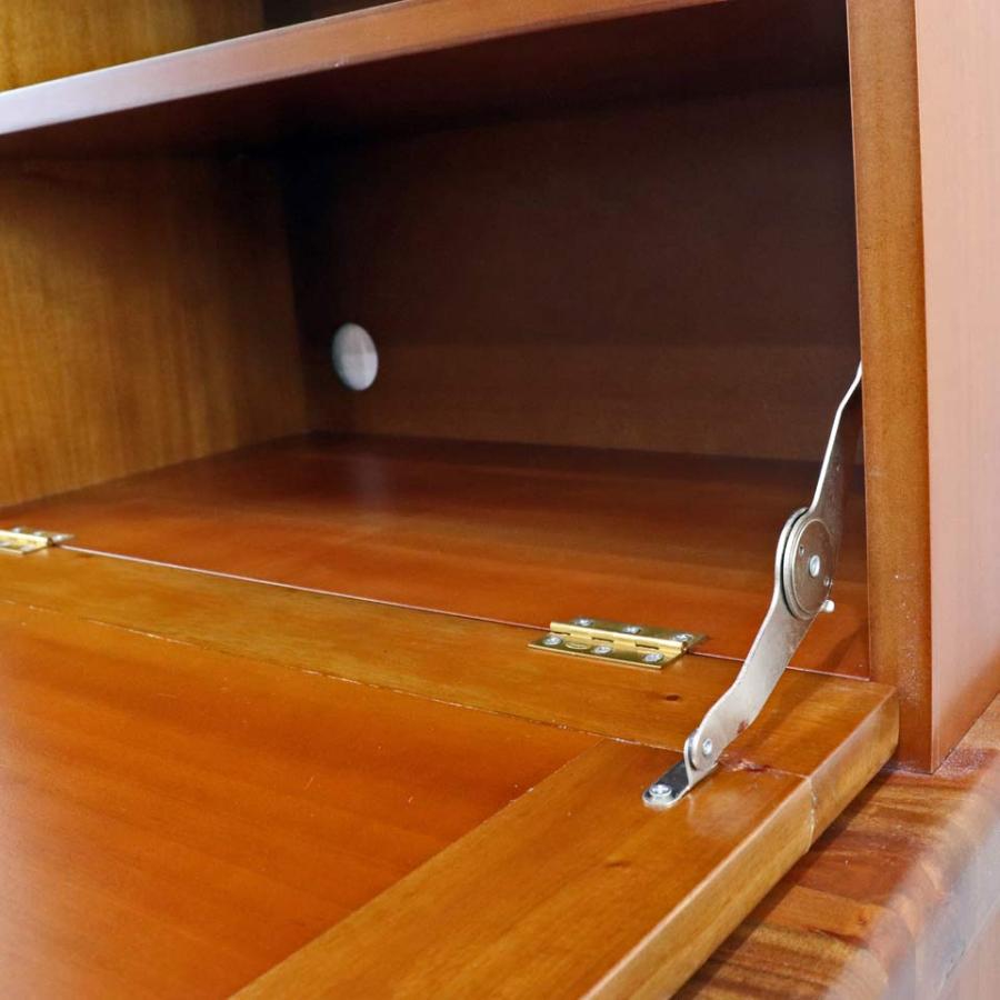 カントリー フラップデスク マホガニー タイル チェスト : インテリア