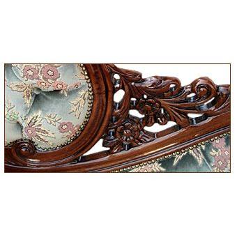 イタリア 家具 アンティーク カウチソファ 金華山グリーン 312DM MR 猫