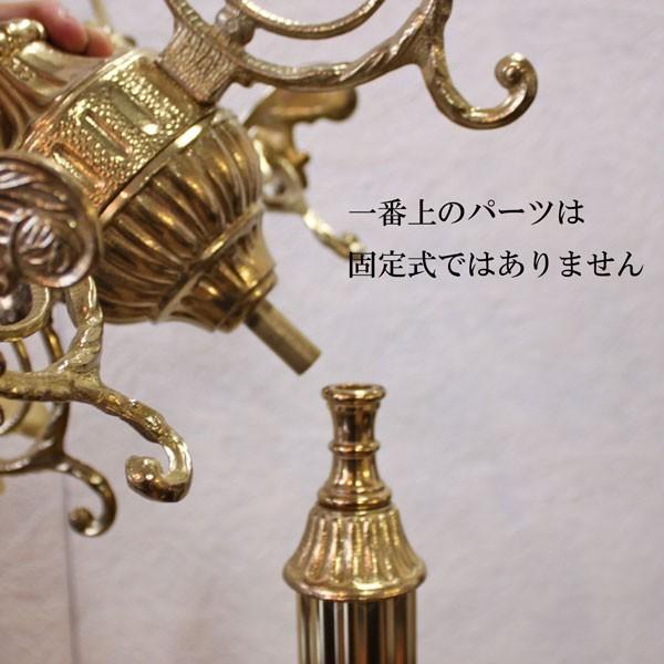コートハンガー ブラウン 真鍮 ブラス イタリア製 アンティーク 衣紋