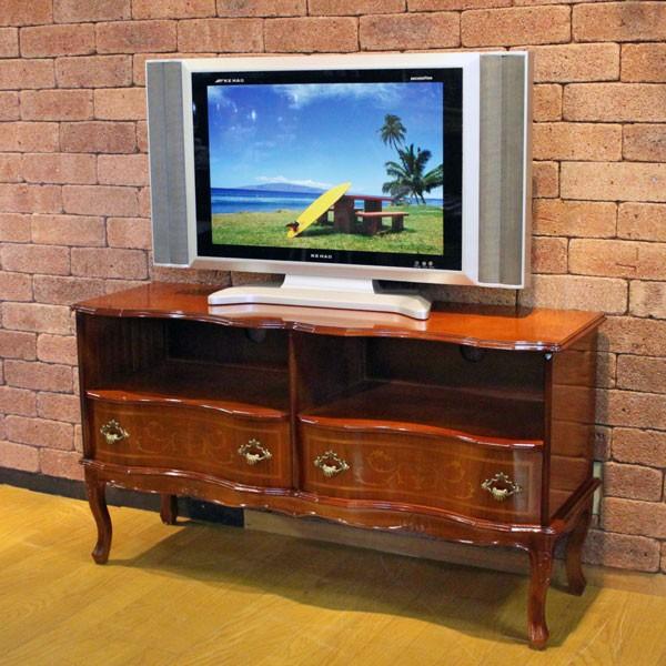 テレビ台 ローボード イタリア 家具 象嵌 W110cm 猫脚 538G TV台 テレビ台 ローボード イタリア 家具 象嵌 W110cm 猫脚 538G TV台