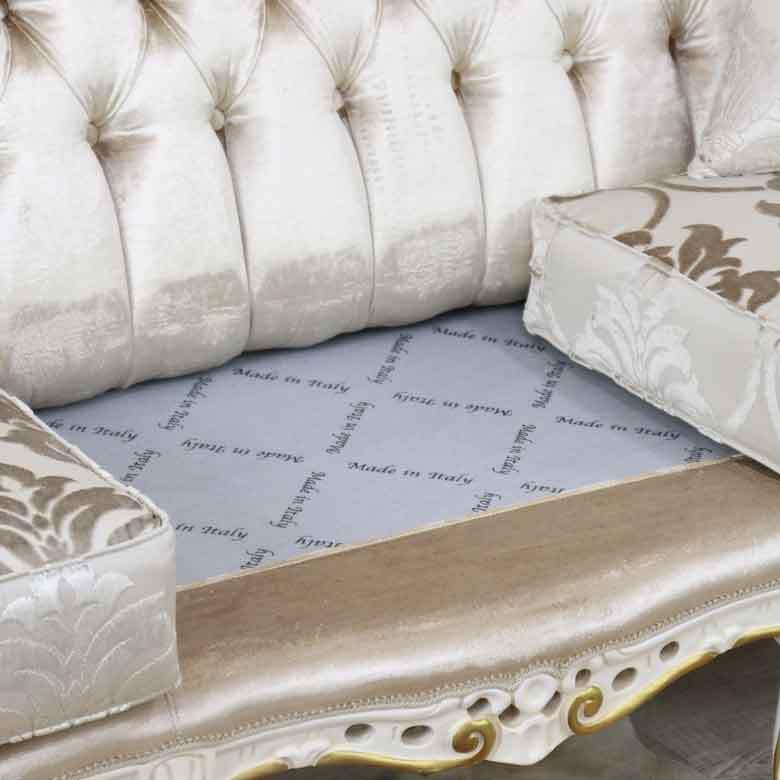 シングルソファ　ラグジュアリー　アンティーク　応接セット　猫脚　ItalyＡ 高級アンティーク猫脚 ソファセット☆応接セットやサロンにも◎