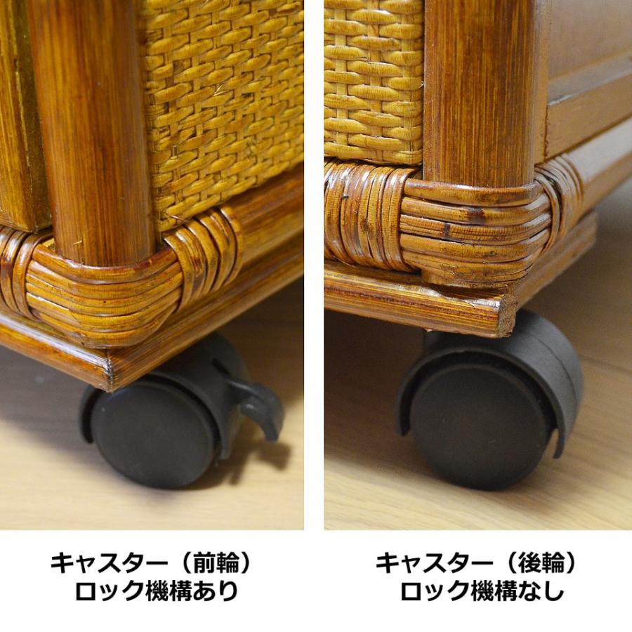 【美品】ラタンチェスト 4段 キャスター 籐 ナチュラル家具 北欧インテリア風 楽天市場】ラタン チェスト 4段 木製 引き出し 収納 Tilem 籐 家具