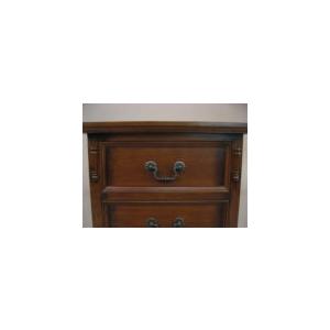 3段チェスト サイドチェスト 木製 オーク材 完成品 レトロ 茶 3段チェスト サイドチェスト 木製 オーク材 完成品 レトロ 茶