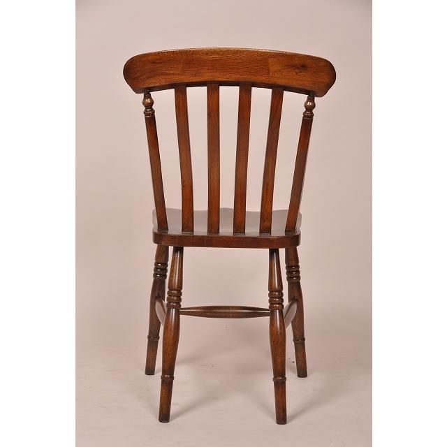 ダイニングチェア スラットバックチェア 木製 椅子 完成品