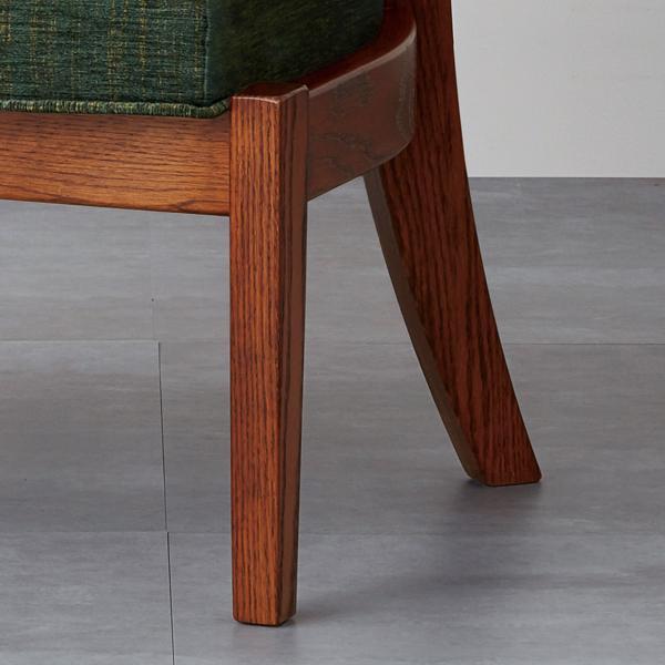 オーク材 チェア① 木製 セミアームチェア 椅子 イス 英国スタイル カントリー カントリーハウス アームチェア オーク材 天然木使用 国産家具 英国調