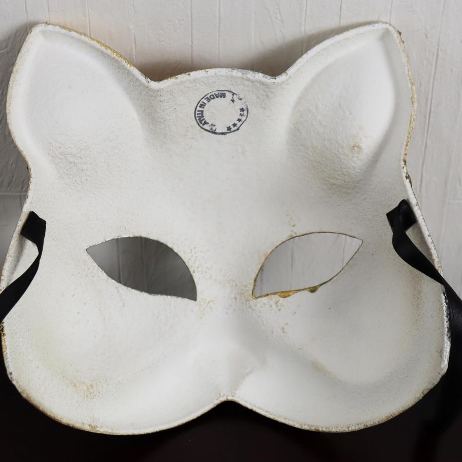 ベネチアンマスク カーニバルマスク 仮面 猫 キャット ゴールド ベネチアンマスク カーニバルマスク 仮面 猫 キャット ゴールド