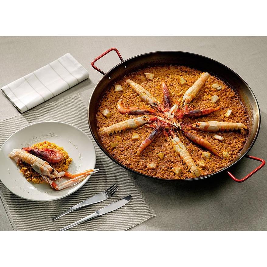 EL CID パエリア 鍋 スチール製 6人用 ハンドル付き スペイン製 レッド