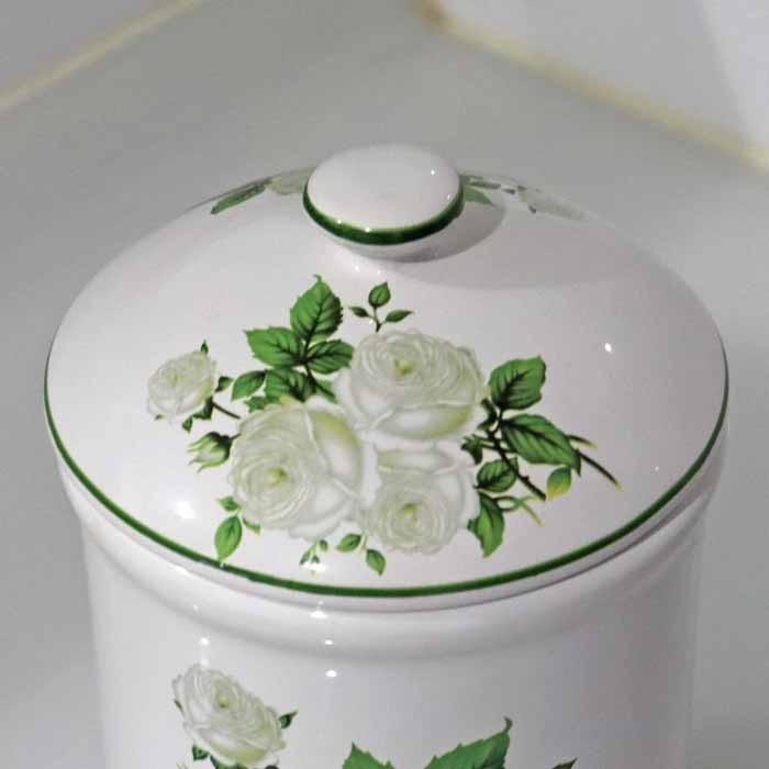 ROYAL ARDEN トイレブラシ おしゃれ 陶器 サニタリーポット