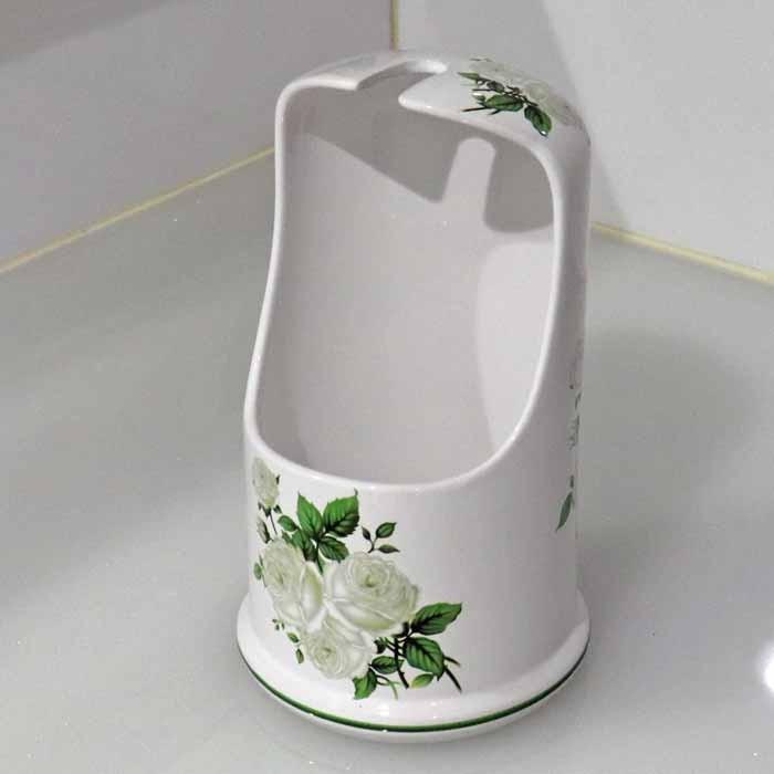 ROYAL ARDEN トイレブラシ おしゃれ 陶器 サニタリーポット