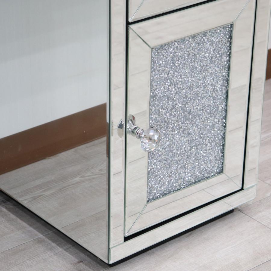 【希少】 ミラー家具 ライティング デスク スツール セット ジュエリーデスク モダン ヨーロピアン エレガント ミラー 韓国インテリア 【KUE2341138652】(82797円)