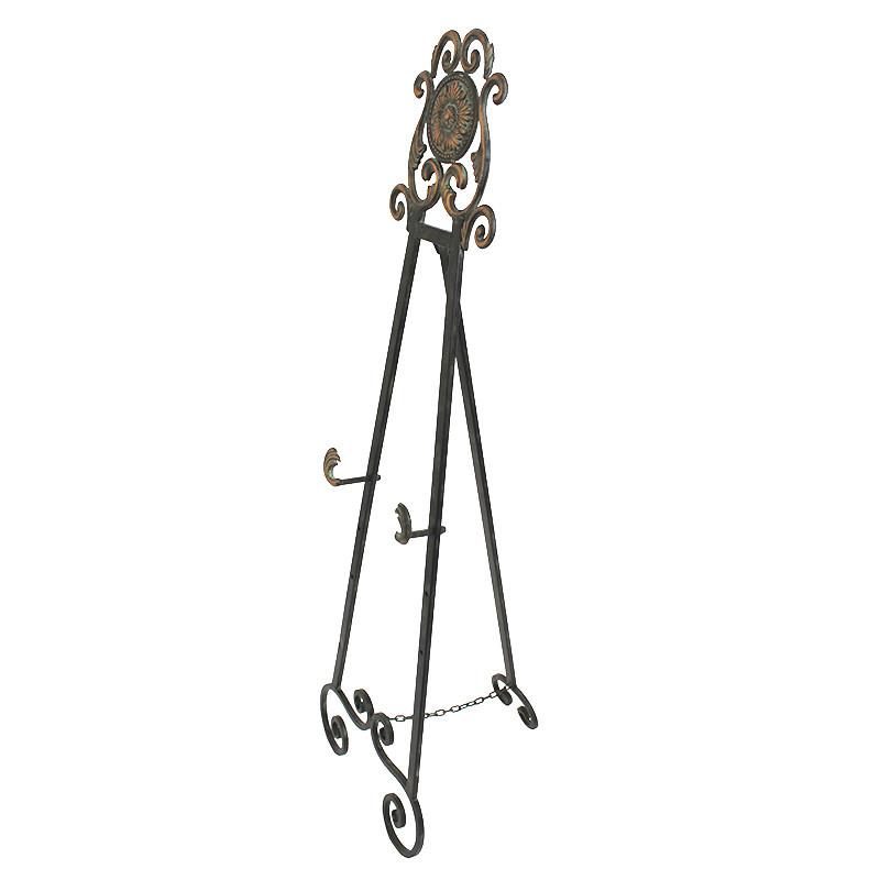 アイアンイーゼル ボードスタンド 店舗 案内板 レトロ アンティーク アイアンイーゼル ボードスタンド 店舗 案内板 アンティーク