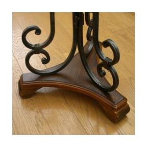 アイアンラック フラワースタンドS 花台 サイドテーブル アンティーク