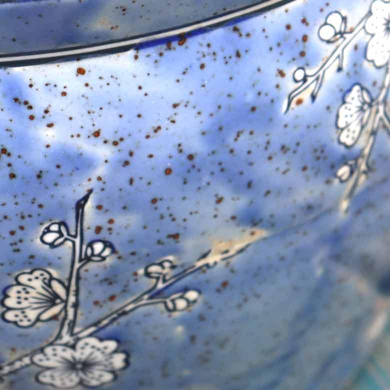 水鉢 大型 白梅 大 10号 火鉢 鉢カバー プランターカバー プランター