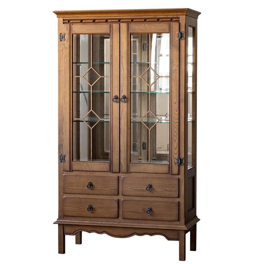 クリエイトファニチャー（Create Furniture） 国産 2ドアキュリオ 85cm 